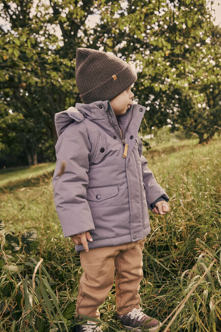 Grijze LIL' ATELIER Jassen NMMGODO PADDED LONG JACKET  LIL Grijze LIL' ATELIER Jassen NMMGODO PADDED LONG JACKET  LIL - large