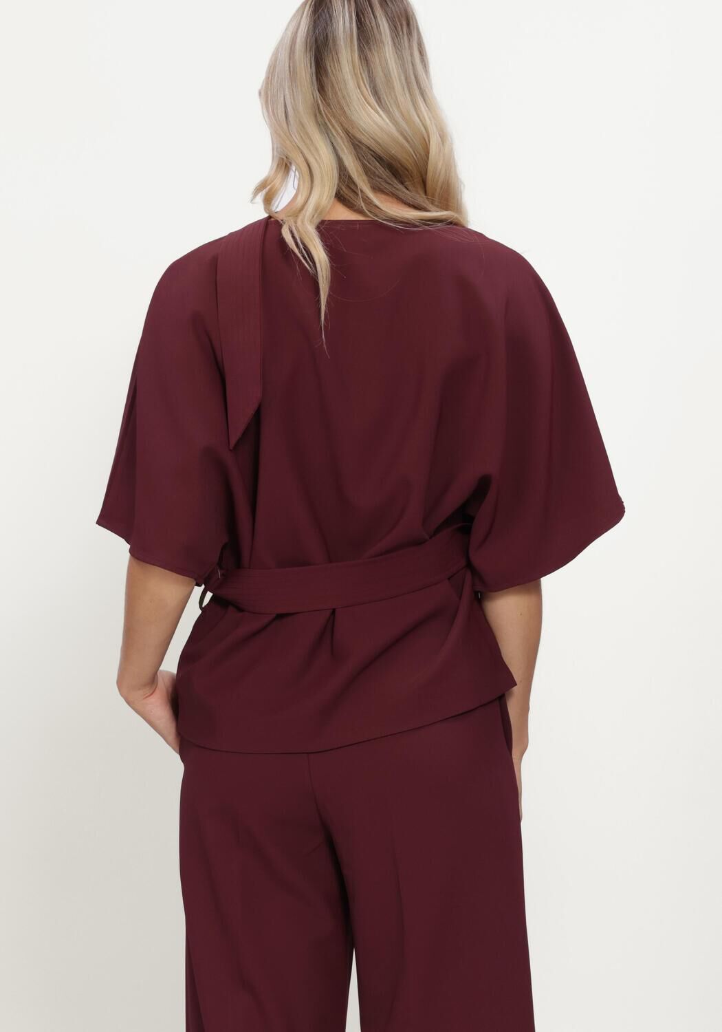 MOS MOSH MMRIKALA MILEY BLOUSE Blouses Bordeaux - large