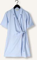 ANOTHER LABEL Mini robe MILOU DRESS S/S Bleu clair ANOTHER LABEL Mini robe MILOU DRESS S/S Bleu clair - medium