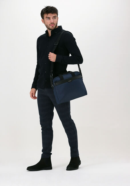 SAINT STEVE Chemise décontracté GIJS Bleu foncé - large