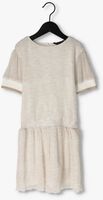 Witte NONO Mini jurk MERLE CRINCLE VOILE DRESS - medium