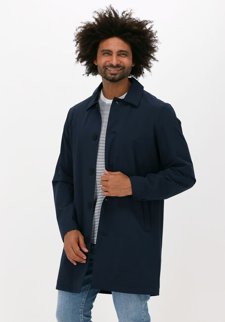SELECTED HOMME Manteau SLHALTIN CAR COAT B en bleu - large