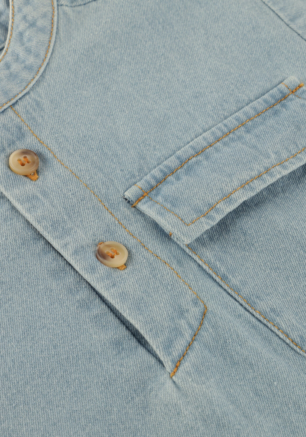 Blauwe BAJE STUDIO T-shirt MAAS - large