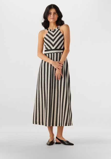 SUMMUM Robe maxi LONG HALTER FINE CROCHET DRESS en blanc - large