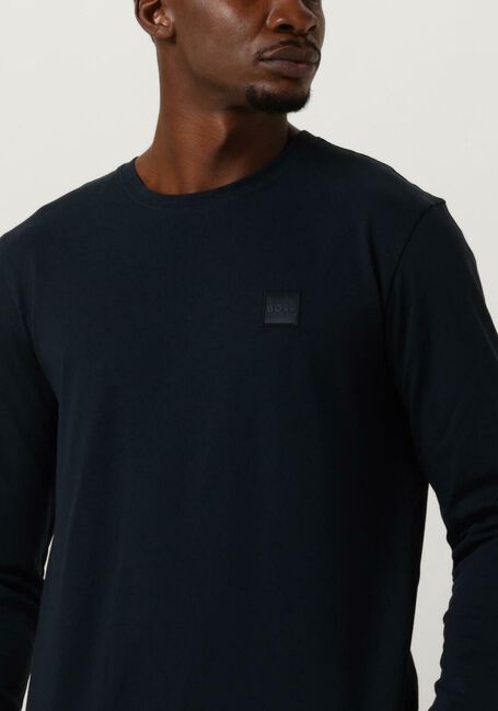 BOSS ORANGE T-shirt TACKS Bleu foncé - large