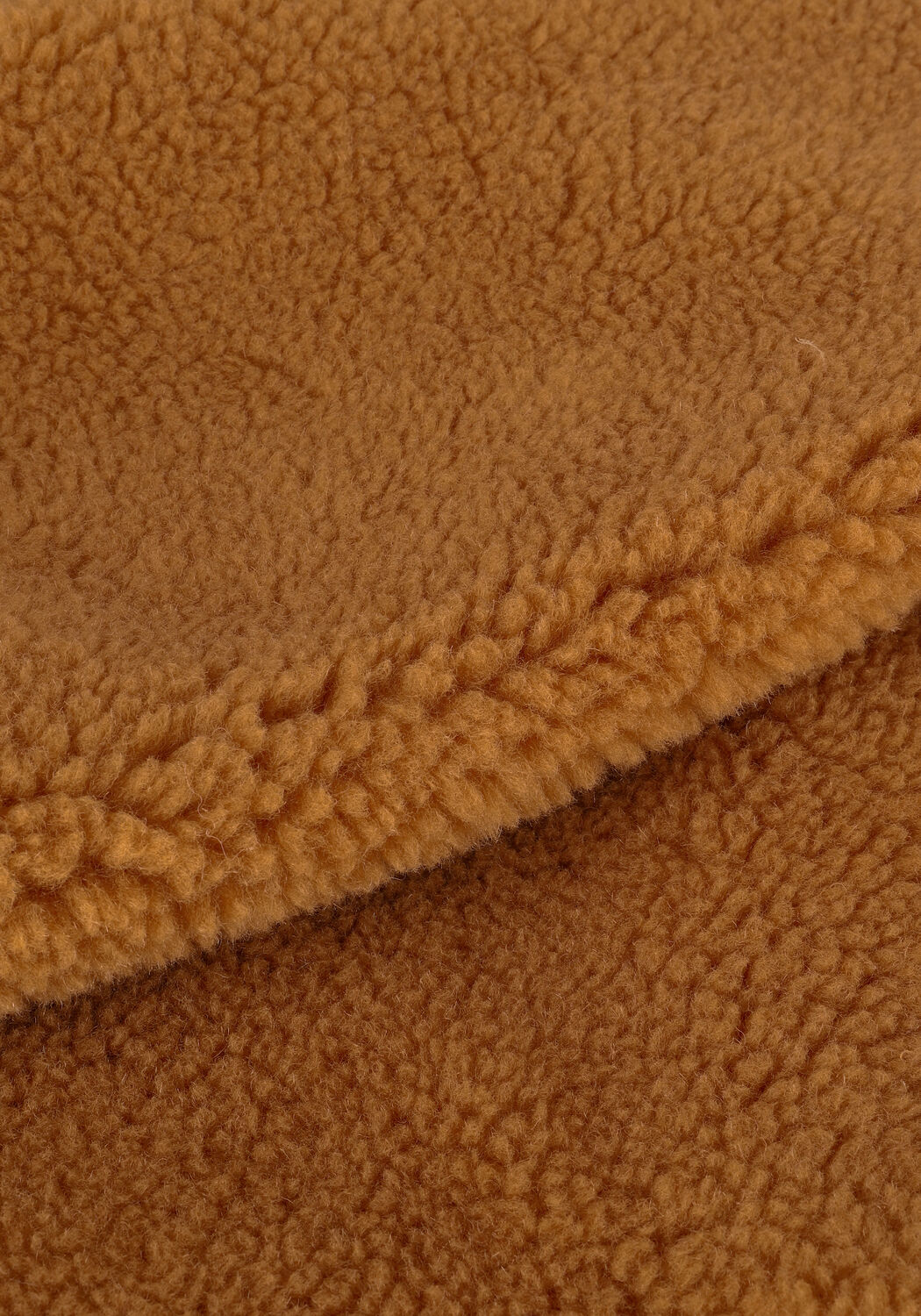 STAND STUDIO Manteau Teddy CAMILLE COCOON COAT TEDDY en marron - large