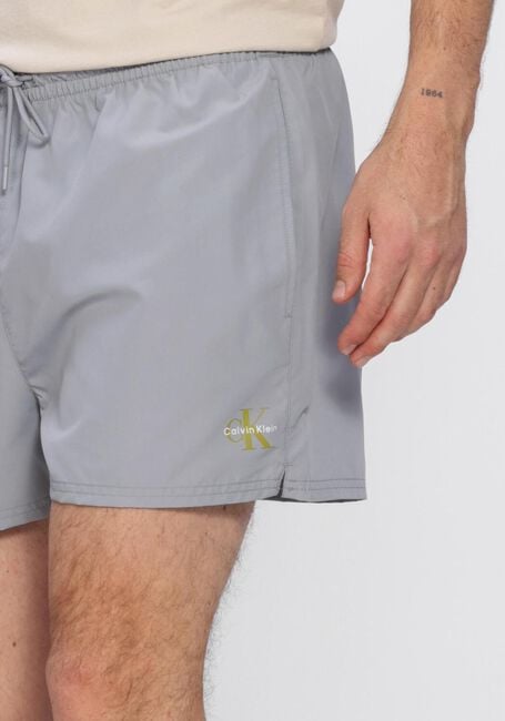 CALVIN KLEIN UNDERWEAR Shorts de bain SHORT DRAWSTRING WAISTBAND Gris clair - large
