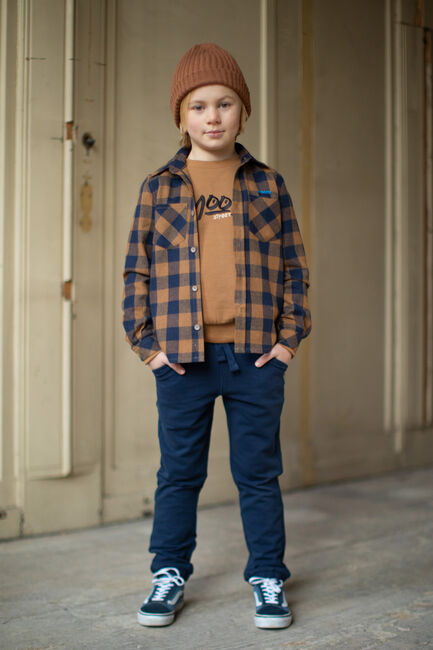 MOODSTREET Chandail SWEATER SEV en marron - large