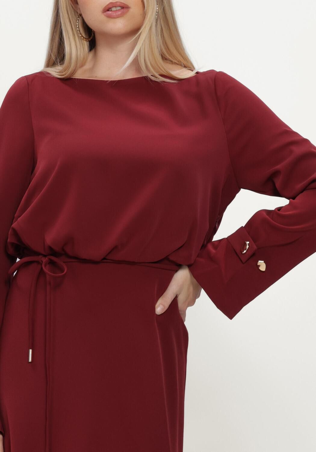 LINA LOCCHI Robe maxi LL-BETH Bordeaux - large