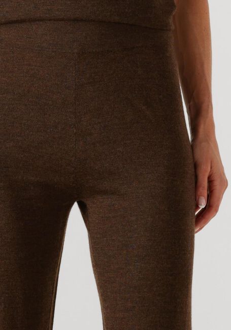 MSCH COPENHAGEN Pantalon large MSCHNEMA AVALINA PANTS en marron - large