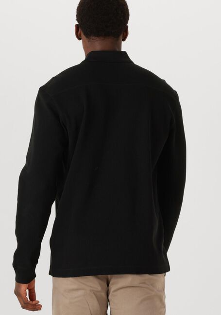 Zwarte BOSS ORANGE Polo PETEMPESTO LONG - large
