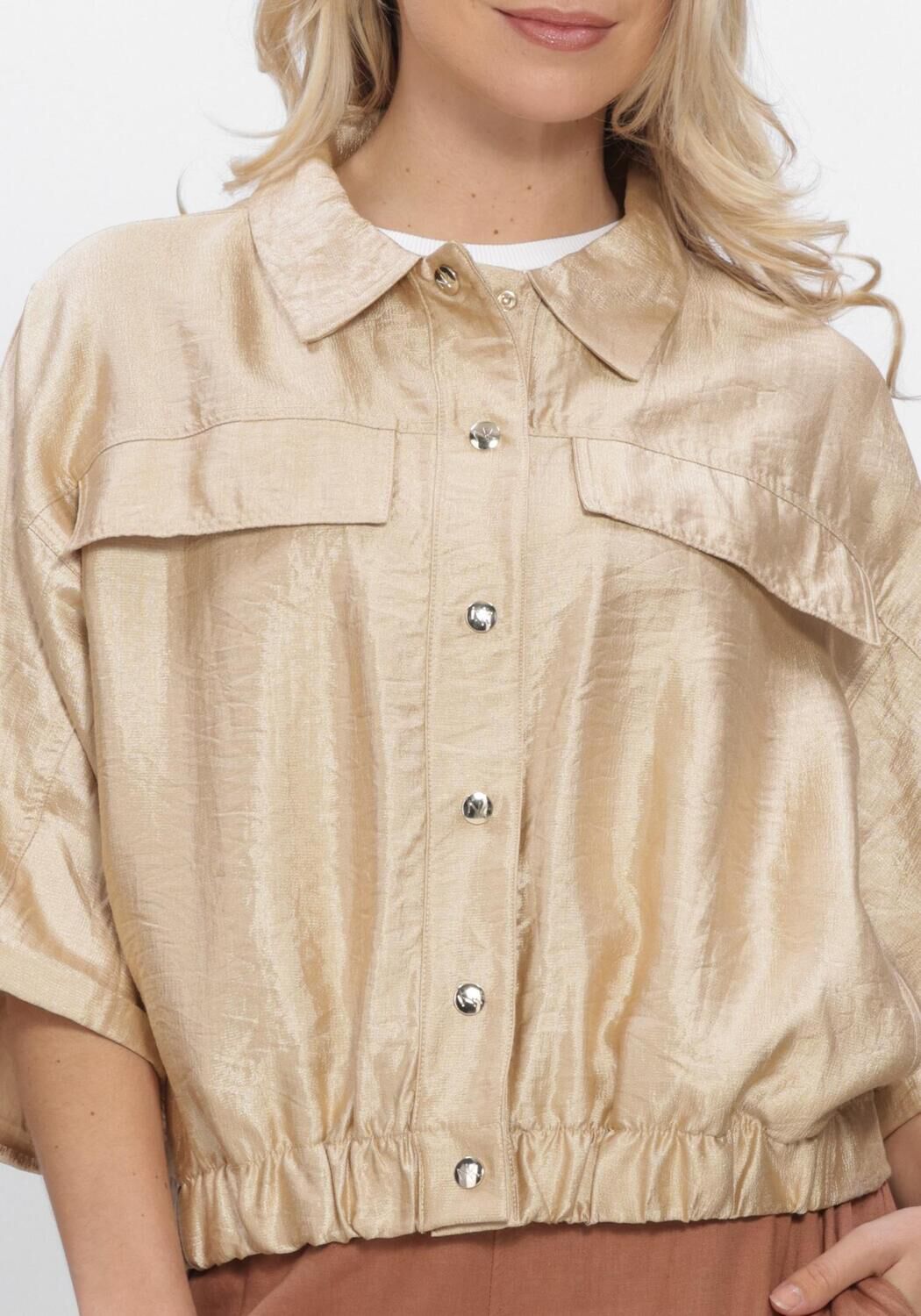 Gouden NUKUS  NELLY BLOUSE - large