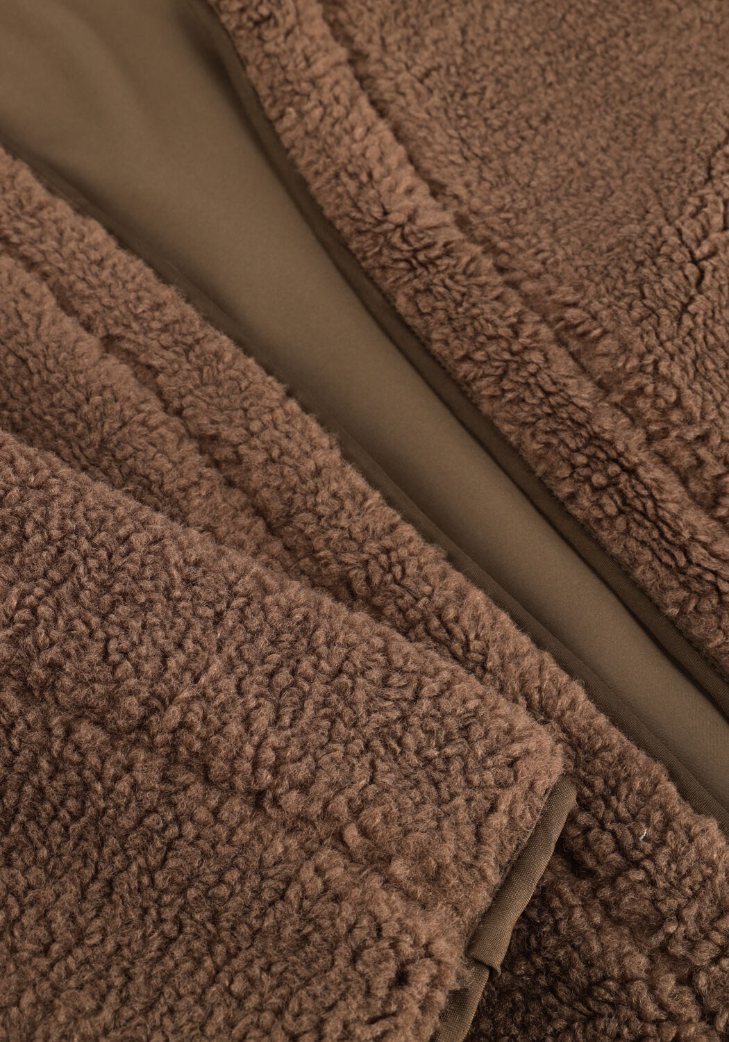 YDENCE Manteau Teddy JACKET SALLY en marron - large