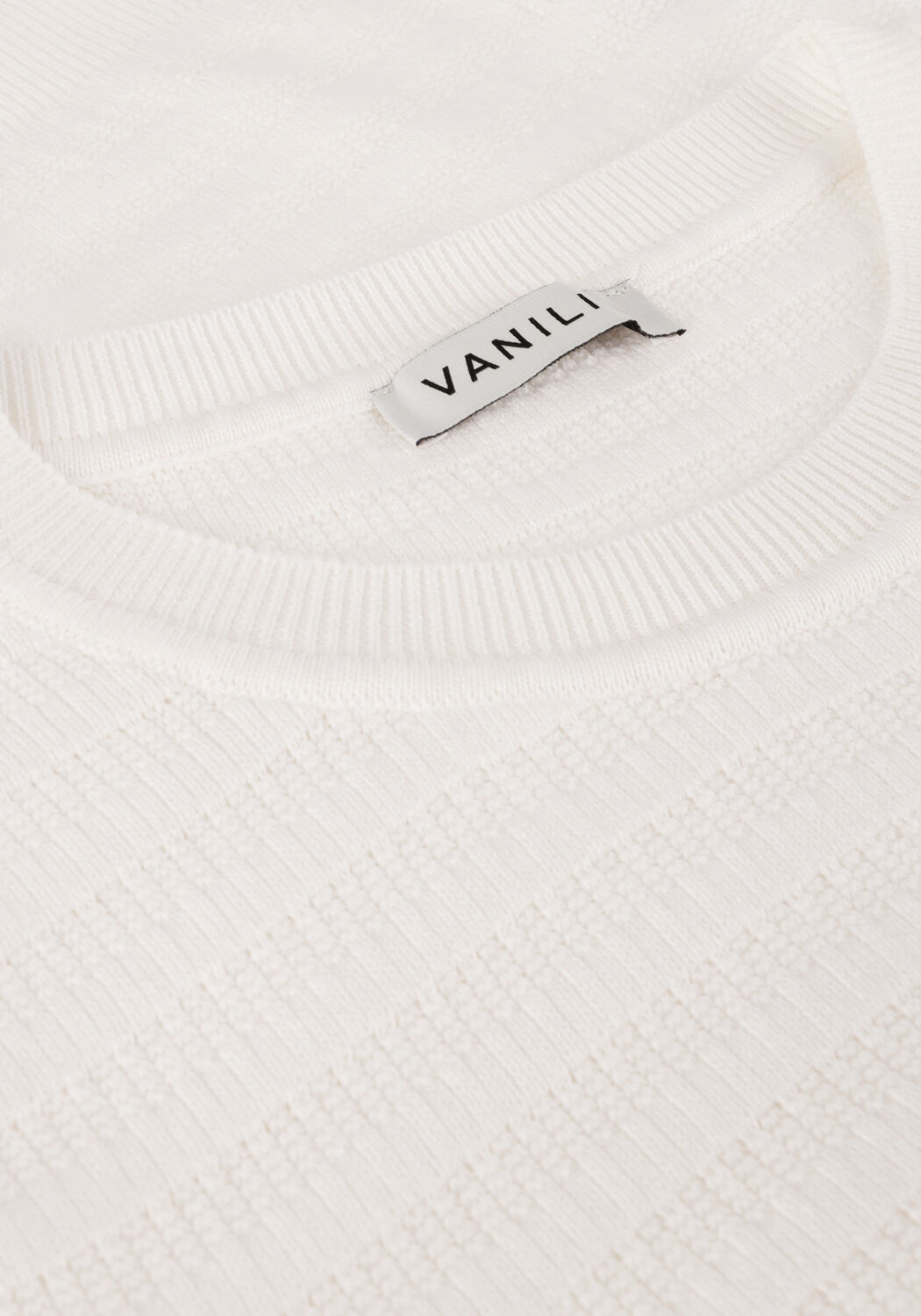 VANILIA T-shirt SHORTSLEEVE &Eacute;cru - large
