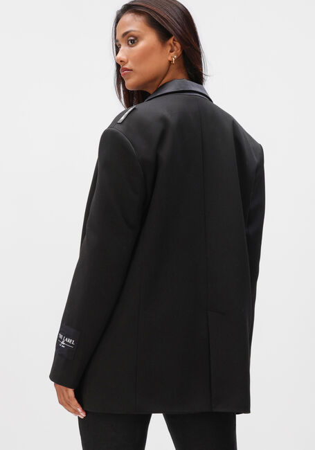 Zwarte ALIX THE LABEL Blazer LADIES WOVEN OVERSIZED MIX BLAZER - large