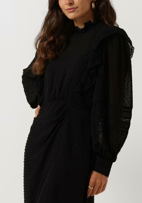 Zwarte SUNCOO Mini jurk CARMEN - large