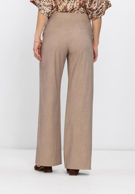 Zand STUDIO ANNELOES Wijde broek Lexie linen look trousers - large