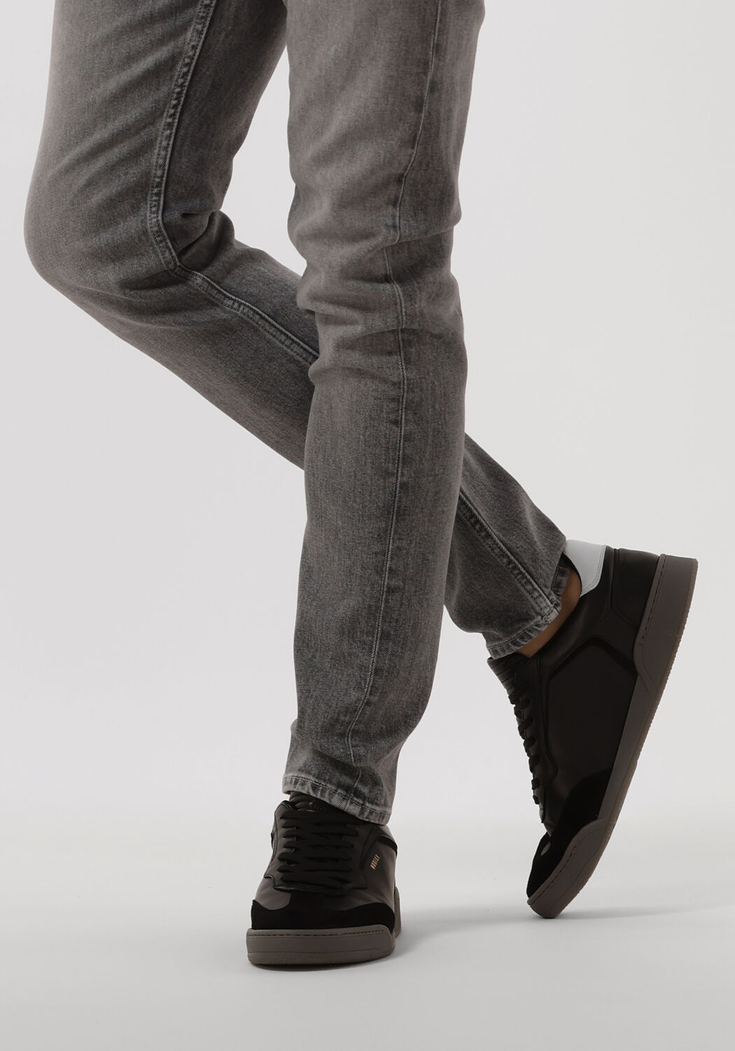 Zwarte NUBIKK Sneakers BLUEBERRY WING HEREN - large