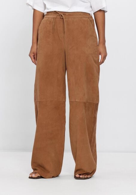 Camel STUDIO AR Wijde broek NADIA GOAT SUEDE - large
