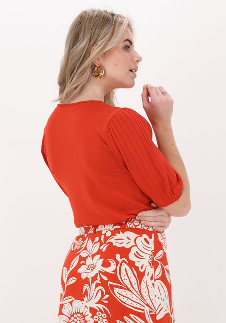 JANSEN AMSTERDAM Pull BENTE en orange - large