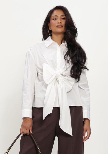 Witte CO'COUTURE  HALENCC TIE SHIRT - large