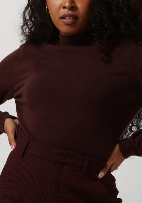 VANILIA Col roulé SHEER CASHMERE ROLLNECK en marron - large