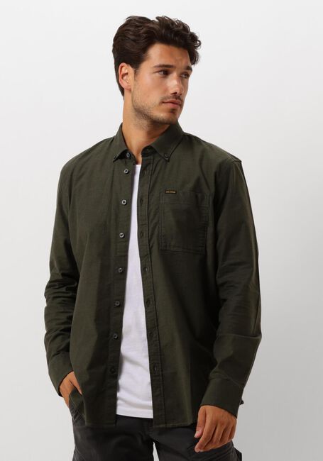 PME LEGEND LONG SLEEVE SHIRT OXFORD Chemises en vert - large