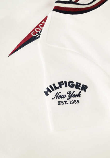 TOMMY HILFIGER T-shirt MULTIBADGE MONOGRAM TEE S/S en blanc - large
