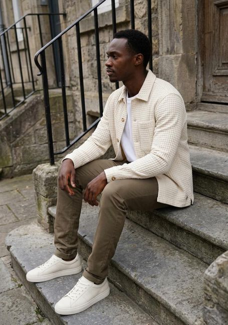 DSTREZZED Surchemise LINO FW OVERSHIRT &Eacute;cru - large