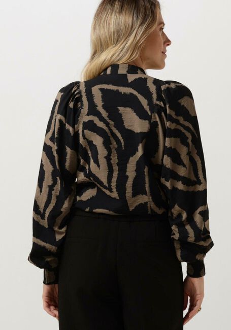 SUMMUM TOP ABSTRACT LEAVES Blouses en noir - large