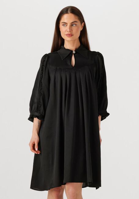 BRUUNS BAZAAR Mini robe TAMIA DRESS en noir - large