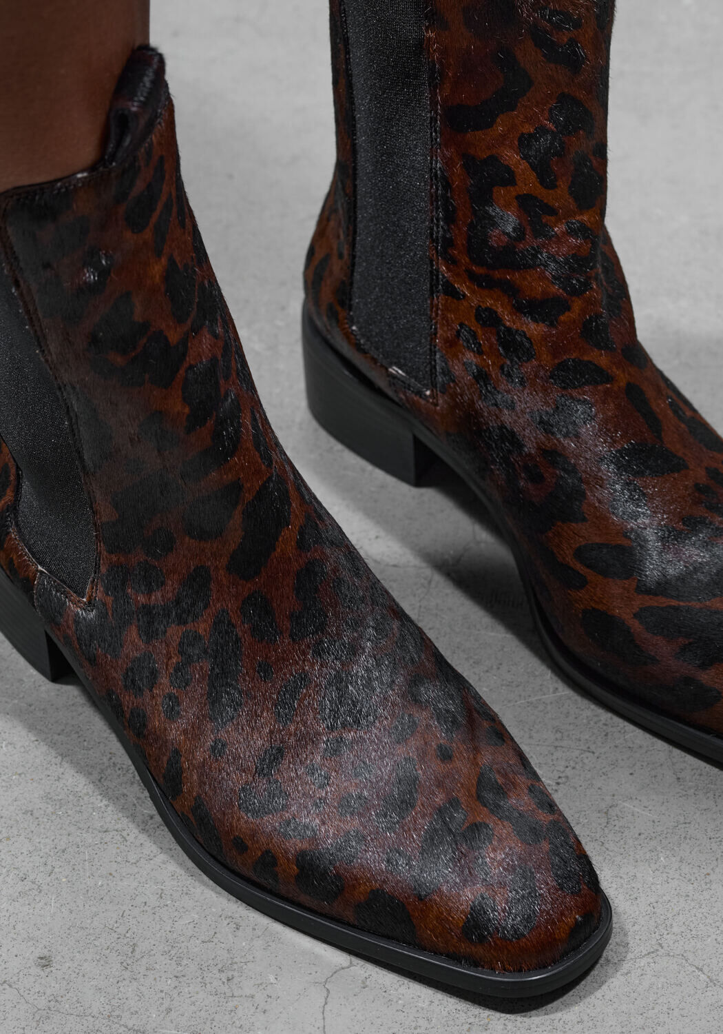 STEFANO LAURAN Bottines chelsea BOTIN PLANO en marron - large