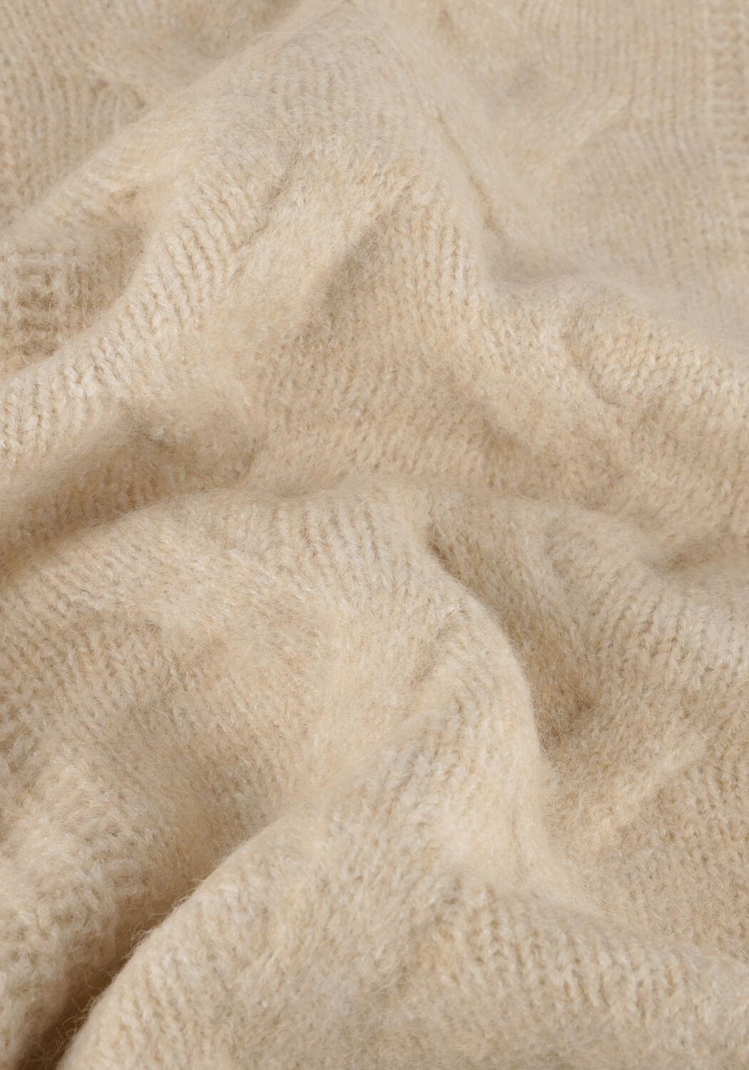 MSCH COPENHAGEN Pull MSCHCHASTINE PEGGY M PULLOVER en beige - large