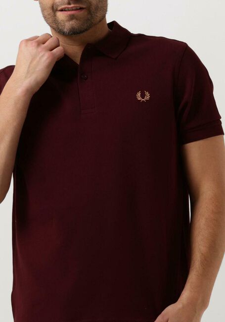 FRED PERRY Polo PLAIN FRED PERRY SHIRT Bordeaux - large