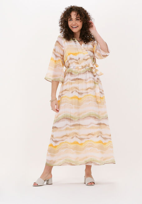 MINIMUM Robe midi SKIVIA en beige - large