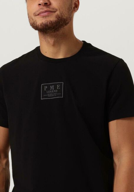 PME LEGEND T-shirt SHORT SLEEVE R-NECK COTTON ELASTANE JERSEY en noir - large