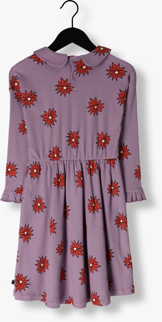CARLIJNQ Robe midi DAHLIA- DRESS LONGSLEEVE en violet - large