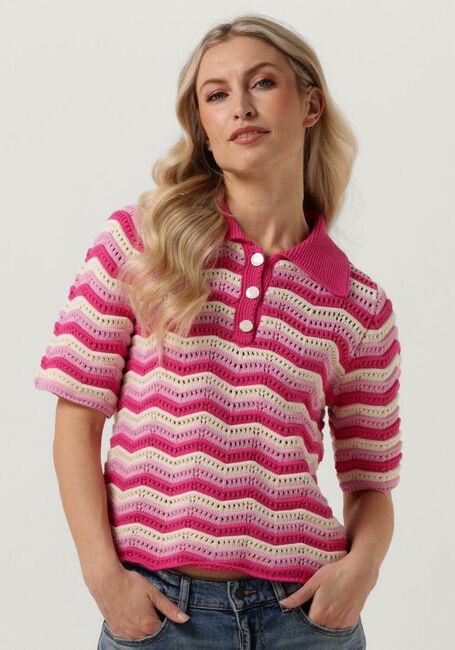 Roze Y.A.S. Top YASFURO SS KNIT TOP - large