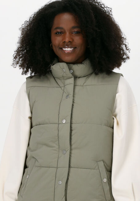 NEO NOIR Veste sans manches FRANKIE PUFFER WAISTCOAT Olive - large