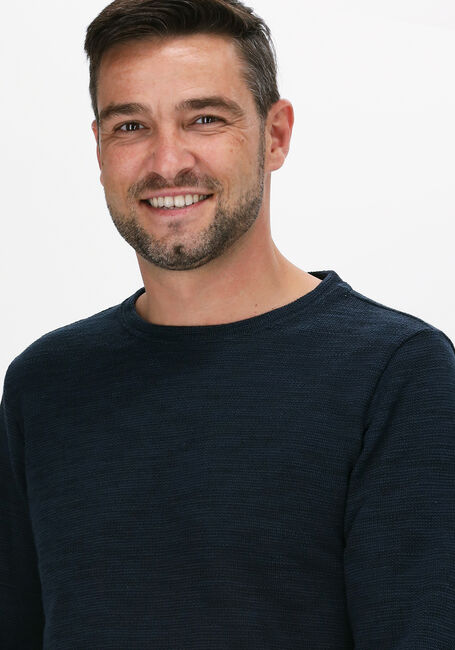 Donkerblauwe ANERKJENDT Trui AKSAIL SWEAT - large