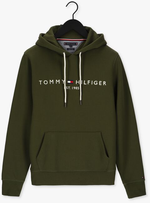 TOMMY HILFIGER Chandail TOMMY LOGO HOODY Olive - large