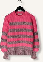 CO'COUTURE Pull ROW MELANGE STRIPE KNIT en rose CO'COUTURE Pull ROW MELANGE STRIPE KNIT en rose - medium