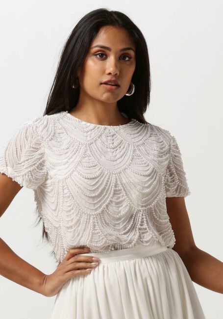 Y.A.S. YASCALLA SS TOP S. - CELEB Mode mariage en blanc - large