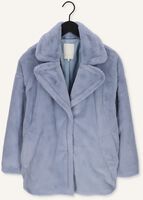 Blauwe NOTRE-V Faux fur jas FUR COAT SHORT Blauwe NOTRE-V Faux fur jas FUR COAT SHORT - medium