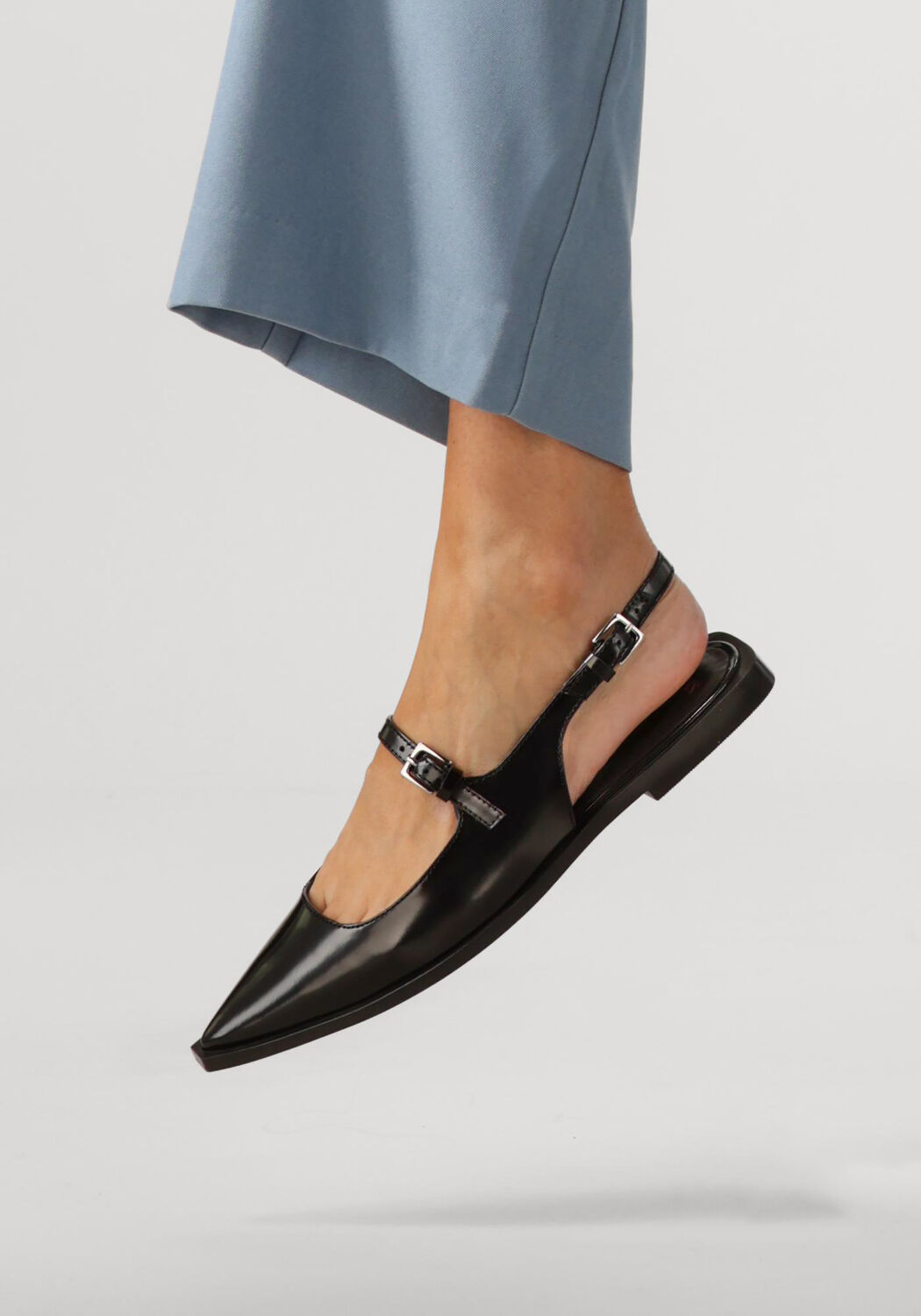 BRONX LAUR-YNN Slingbacks en noir - large