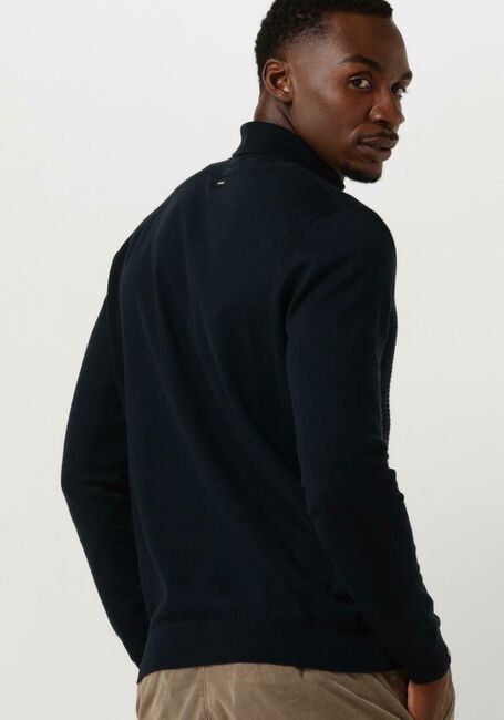 VANGUARD Col roulé ROLL NECK PIMA COTTON Bleu foncé - large