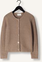 NEO NOIR Gilet LIMONE KNIT JACKET en taupe NEO NOIR Gilet LIMONE KNIT JACKET en taupe - medium