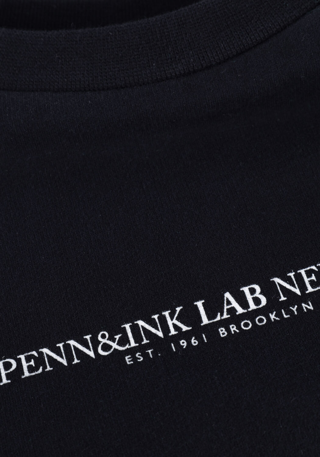 PENN & INK Chandail S22F1103LAB en noir - large