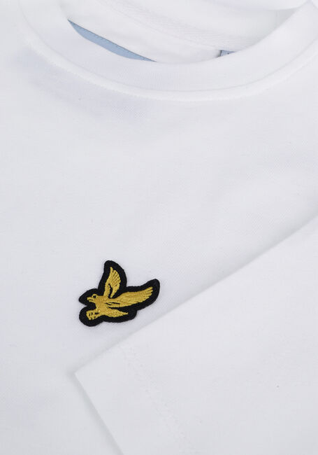 LYLE & SCOTT T-shirt CROPPED T-SHIRT en blanc - large