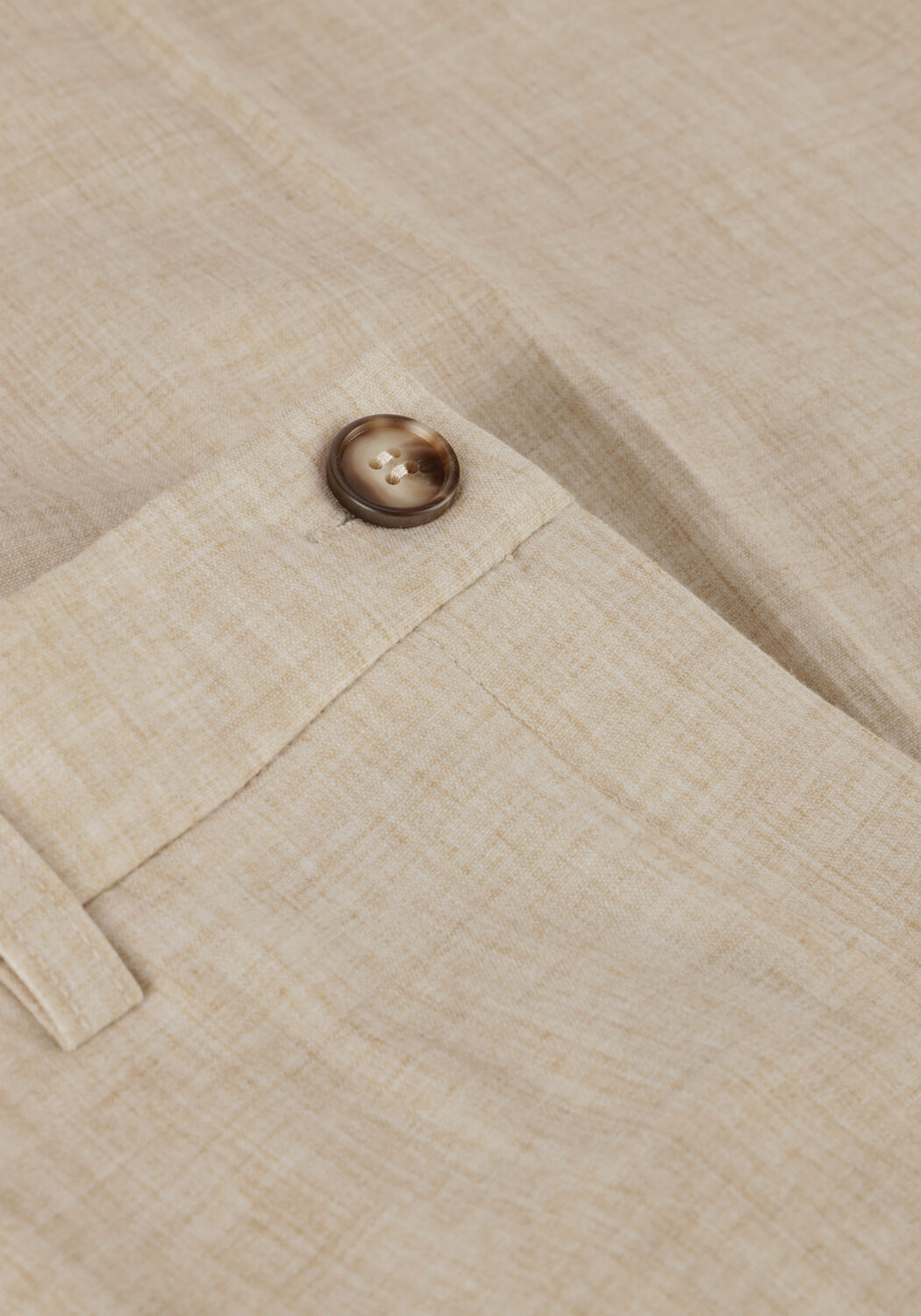 SIMPLE Pantalon WV-PL-MEL-24-1 &Eacute;cru - large